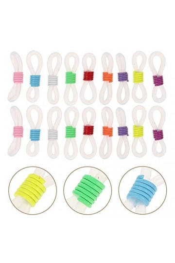 EXCEART 400 Pièces Lunettes Crochet DOreille Connecteur Montures De Lunettes Claires Support De Lunettes De Soleil Support E