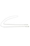 NOGRAX Longe de Lunettes Sangle de Lunettes for Femmes Simple Perle Antidérapant Collier en Métal Mode Lunettes Chaîne Chaîne