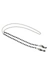 NOGRAX Longe de Lunettes Sangle de Lunettes for Femmes Simple Perle Antidérapant Collier en Métal Mode Lunettes Chaîne Chaîne