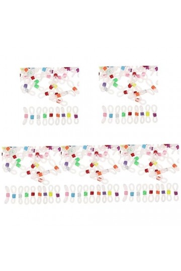 COHEALI 500 Pièces Chaîne Accessoires Lunettes De Soleil Silicone Support De Sécurité Anti-Dérapant Pour Le Printemps Lunette