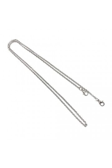 CuteyRain Chaine Lunettes, Verres Chaîne Masque Lanière Porte-lanière Métal Non-Slip Réglable Suspendable Traceless Deux Croc