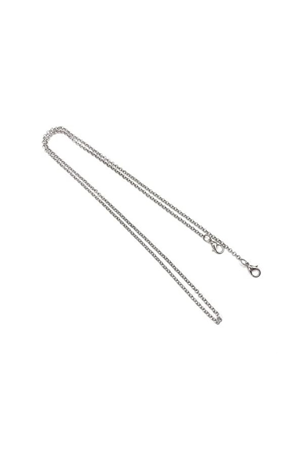 CuteyRain Chaine Lunettes, Verres Chaîne Masque Lanière Porte-lanière Métal Non-Slip Réglable Suspendable Traceless Deux Croc