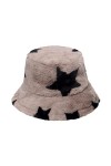 Chapeau bob dhiver en fausse fourrure pour femme - Esthétique - Motif mignon et moelleux - Chaud - Tendance - En peluche dou