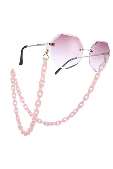 CuteyRain Chaine Lunettes, 1 PC Fleurs Perles Lunettes métal chaîne Femme Hommes métal métal Lunettes de Vue de Lunettes de L