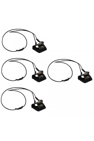 Uonlytech 4 Pièces Chaîne De Lunettes Étui À Lunettes Colliers À La Mode Étuis En Verre Pour Les Femmes Collier Ras Du Cou Po