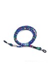 ZZZYW Chaîne de Lunettes de Soleil Boho Sangle de Cou Sangle Lunettes Lanière Chaîne de Lunettes Color : 3- Dark Blue, Taill