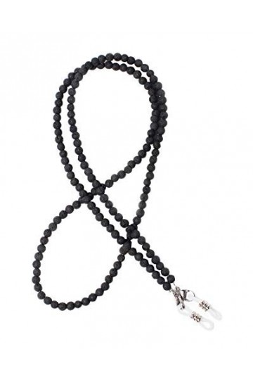 rainbow safety Cordon de Lunettes Porte-Lunette Pierre Naturelle Agate Amethyste Oeil de Tigre Amazonite Quarz Lapis Lazuli M