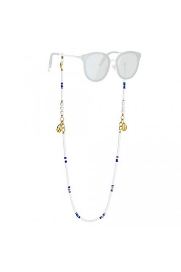 C·QUAN CHI chaîne de lunettes décorative anti-dérapante lunettes de soleil cordon de retenue de lunettes corde de lunettes de