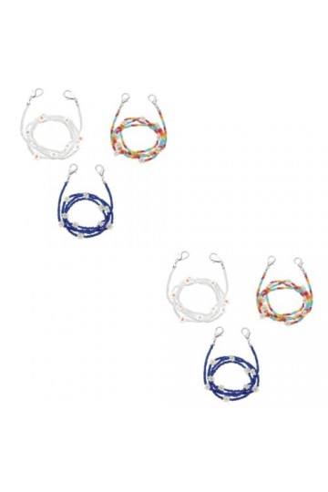 GALPADA 6 Pcs Daisy Mask Chain Face Cover Lanyard Mouth Cover Holder Lunettes Accessoires Esthétiques Cordons Pour Femmes Mas