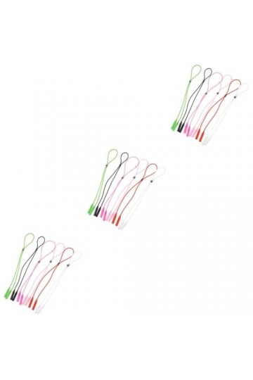 UKCOCO 18 Pcs Porter Des Lunettes Lunettes De Soleil Colorées Sangle De Support De Lunettes De Soleil Antidérapante Boucle De