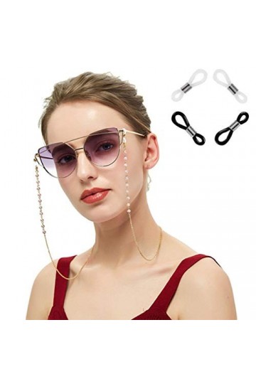VPbao Accessoire Lunettes Femme Chaîne de Lunettes avec Fausse Perle Chic
