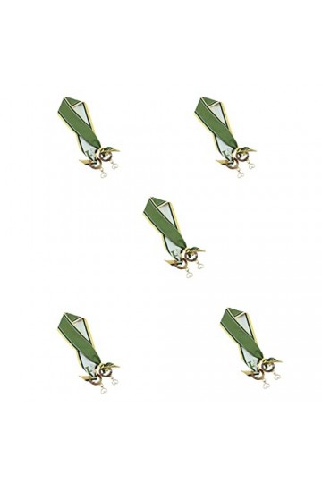 5 morceaux de chaîne de lunettes en fibre acrylique, moderne à la mode, imperméable et anticorrosion, antidérapant, antichute