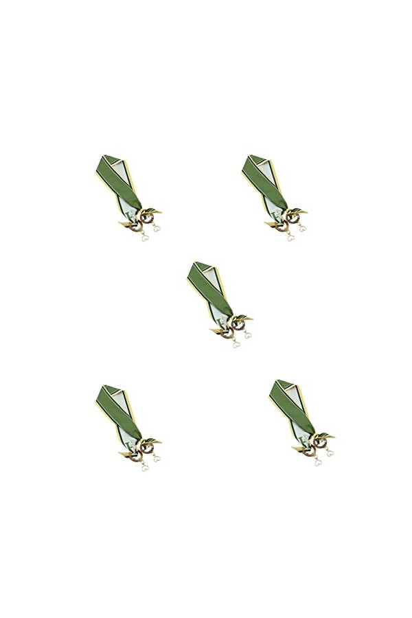 5 morceaux de chaîne de lunettes en fibre acrylique, moderne à la mode, imperméable et anticorrosion, antidérapant, antichute