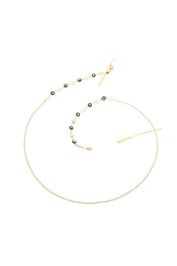 Lunettes Chaîne Lunettes Collier Chaîne Anti-dérapant Cristal Perle Chaîne Lunettes Sangle Cordons Support Lunettes De Soleil