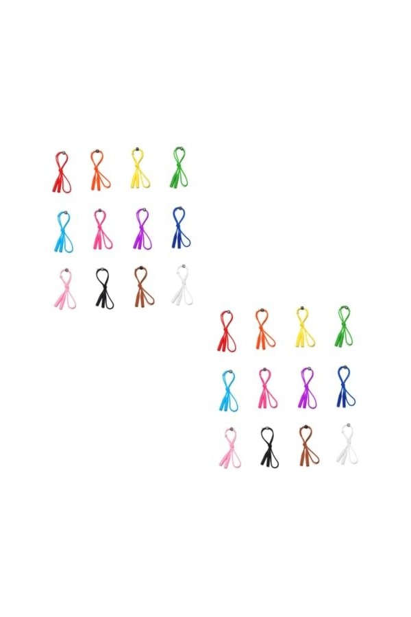 OSALADI 24 Pcs Lentes De Sol Para Niños Lunettes De Sport Pour Lunettes De Sport Cordon De Lunettes Sangle De Support De Lune