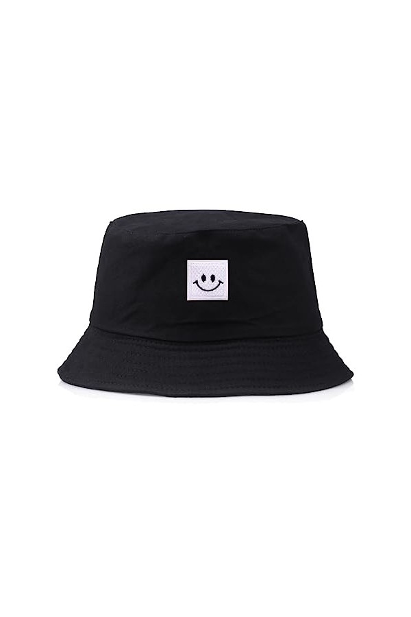 PLABBDPL Femmes Hommes Bobs Chapeau De Soleil Chapeau de Pêcheur Casquettes Sport Chapeau de Plage Chapeau De Seau Anti-UV Bo