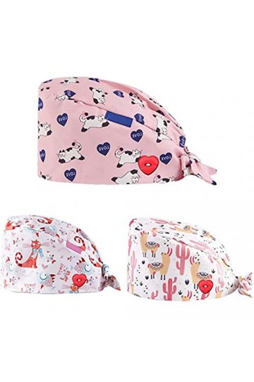 Générique Chirurgien Femme Homme Calot Chirurgical Accessoire Accessoire pour infirmières Bonnet De Travail de sur Le calot F