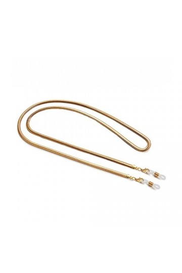 BELLAY Fashion Link Chaînes de Lunettes Lunettes de Lecture Lunettes de Soleil Sangle Cordon Color : Gold, Size : 75cm 