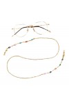 Chaîne De Lunettes 5 Pièces Chaîne De Lunettes Antidérapantes Lunettes Anti-Perte Lanière Amour Coeur Lunettes De Soleil Chaî