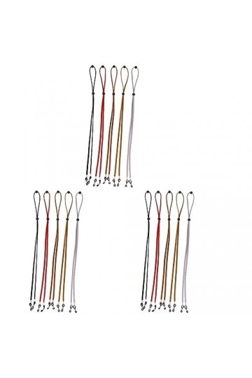 NIYANGLE 15 Pcs Lunettes De Soleil Sport Sport Lunettes De Soleil Sport Lunettes Sport Lunettes Sangle Non Lunettes Cordon Lu