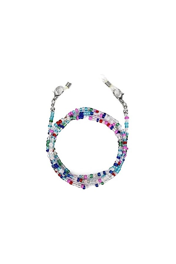 ZZZYW Boho Anti-Slip Beaded Glasses Chain Hanging Chain Lunettes Accessoires Color : 5, Taille : 70 