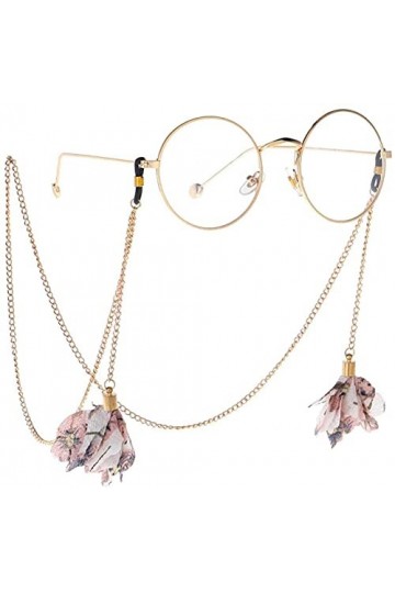 HaoLi Chaîne de Lunettes Chaînes de Lunettes pour Femmes Lunettes Dentelle Fleur Lunettes Cordons Porte-Lunettes Lanières de 