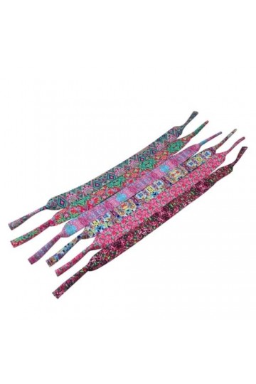 Angoily 6 Pièces Longes De Sport Chaîne De Lunettes Collier De Lunettes Cordon De Lunettes Sangle De Lunettes Lanière De Lune