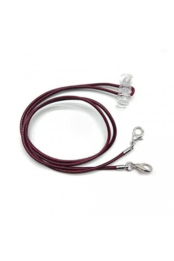 ZZZYW Lunettes de Soleil avec lanière de chaîne de Lunettes fixant des Accessoires de Lunettes à Cordon Color : Red 2, Taill