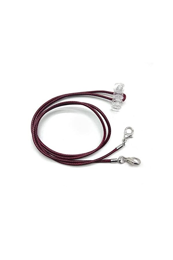 ZZZYW Lunettes de Soleil avec lanière de chaîne de Lunettes fixant des Accessoires de Lunettes à Cordon Color : Red 2, Taill