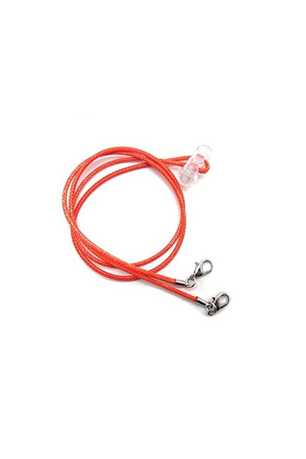 ZZZYW Lunettes de Soleil avec lanière de chaîne de Lunettes fixant des Accessoires de Lunettes à Cordon Color : Red 2, Taill