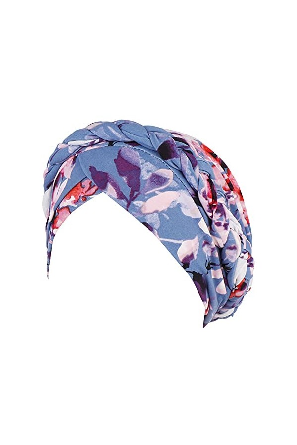 Bonnet Chimio Femme Vert Élégant Turban Chimio Satin Islamique Musulman Stretch Chimio Chapeau pour Le Soin des Cheveux Bonne