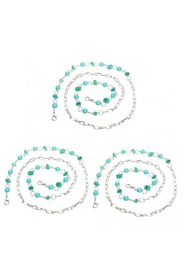 SOIMISS 3 Pièces St Lunettes De Jour De Patrick Corde De Fixation Chaîne DÉcouteurs Chaînes De Lunettes Perlées Lanière De S