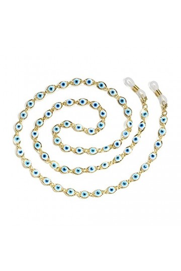 PUTOVA Remplacer le support de nez métallique, Chaîne de lunettes de soleil œil du diable, chaîne de retenue de lunettes de p