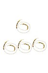 Outanaya 3 Pièces Chaîne De Lunettes Cordon De Visage Porte-lunettes Quotidien Collier Trombone Masques Longe Sangle Doreill