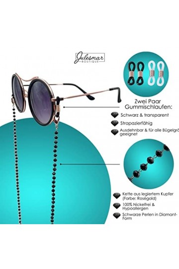 Julesmar Chaîne et lunettes 2 en 1 Bali