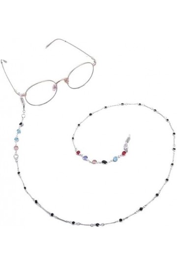 MORYEN Chaînes de Lunettes Lunettes Longe for Femmes Coloré Perlé Masque Longe Élégant Lunettes Chaîne Chaîne Titulaire Colo