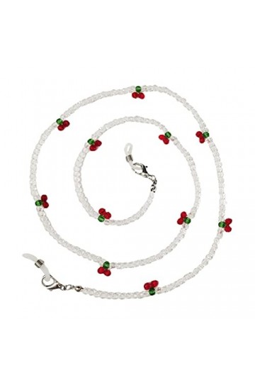 VALICLUD 1pc délicates lunettes anti-perdues masque Bead Chains Anti-Skid Sangle conçue pour