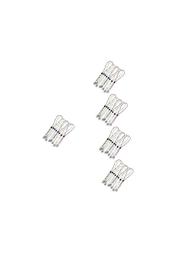 Ciieeo 40 Pièces Lanière De Masque De Lunettes Porte-masques De Sécurité Cordon De Lunettes Sangles Porte-lunettes De Soleil 