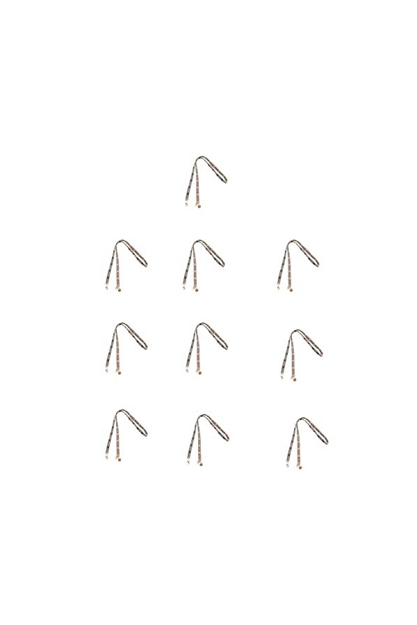 SBTRKT 10 pièces de chaîne de lunettes en fibre ultrafine, belle forme, petite et exquise, adaptée aux lunettes de soleil, lu