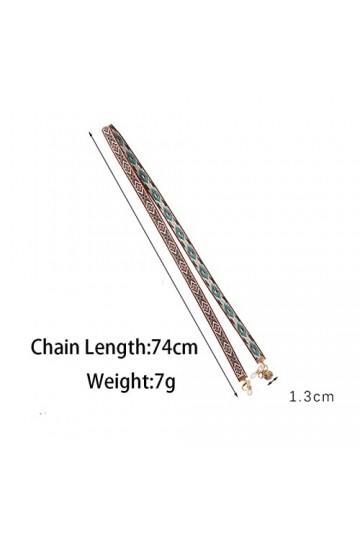 SBTRKT 10 pièces de chaîne de lunettes en microfibre, petite et exquise, neuve, adaptée aux lunettes de soleil, lunettes de s