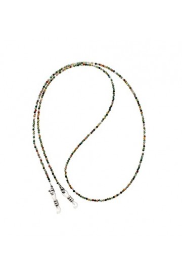 rainbow safety Cordon de Lunettes Porte-Lunette Pierre Naturelle Facettes RCF Fancy Jasper 