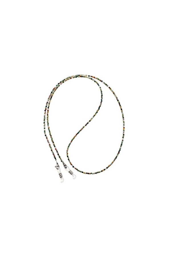 rainbow safety Cordon de Lunettes Porte-Lunette Pierre Naturelle Facettes RCF Fancy Jasper 