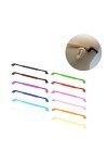 UKCOCO 36 Pcs Lunettes Plaquettes De Nez Cordons De Lunettes Support De Cordon De Lunettes En Silicone Sangle De Lunettes Cha