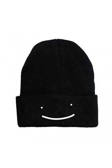 LKY STAR Ranboo Dreamwastaken Dream Smile Merch Unisex Retro Trawler Winter Bonnets Tricoté Imprimé Beanie lhiver Casquettes