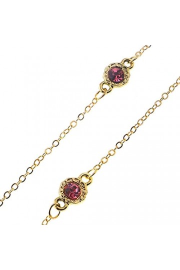 HaoLi Chaîne de Lunettes Porte-chaîne Porte-chaîne Pendentif en Strass Chaîne de Lunettes Chaîne de Chandail Polyvalent Chaîn