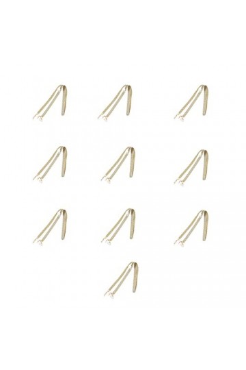 SBTRKT 10 pièces de chaîne de lunettes en Fiber ultrafine, robuste, petite et exquise, à la mode, adaptée aux lunettes de sol