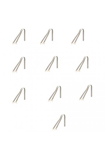 SBTRKT 10 pièces de chaîne de lunettes en microfibre, belle forme, robuste, à la mode, adaptée aux lunettes de soleil, lunett