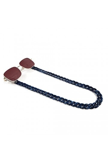 ZZSRJ Lunettes de Soleil Acrylique Chaîne de Lunettes de Soleil Lecture de Lunettes suspendues Collier Lunettes Lunettes Lune