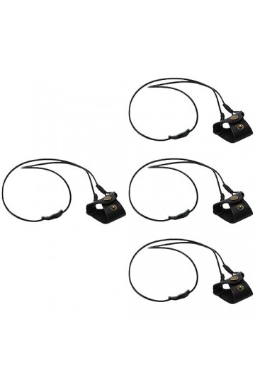 DOITOOL 4 Pièces Étui à Lunettes Ficelle à Lunettes Sangle De Lunettes Support De Bague De Collier Porte-lunettes De Soleil A