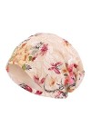 Saingace Foulard en Bambou pour Femme Bonnet De Nuit en Satin Turban Chimio Coton pour Filles Bande Bonnet Chimio Bonnet Turb
